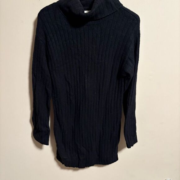 Abercrombie & Fitch Easy Fitting Turtleneck Sweater Dress Black- Size XS - Picture 6 of 10